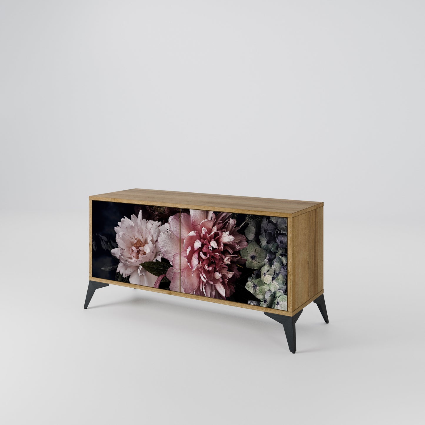 PURE BLOSSOM Móvel de TV Compacto de 2 Portas
