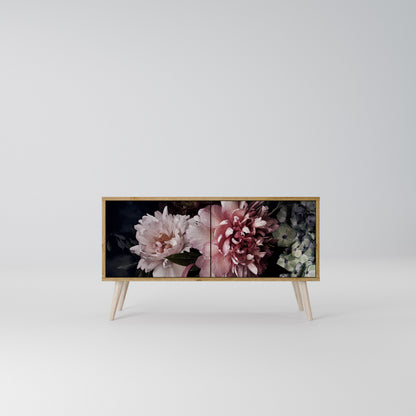 PURE BLOSSOM Móvel de TV Compacto de 2 Portas