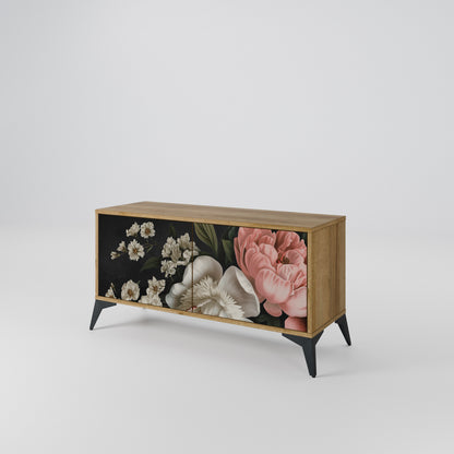LUSH ELEGANCE Móvel de TV Compacto de 2 Portas