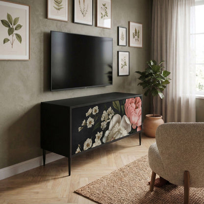 LUSH ELEGANCE Móvel de TV Compacto de 2 Portas
