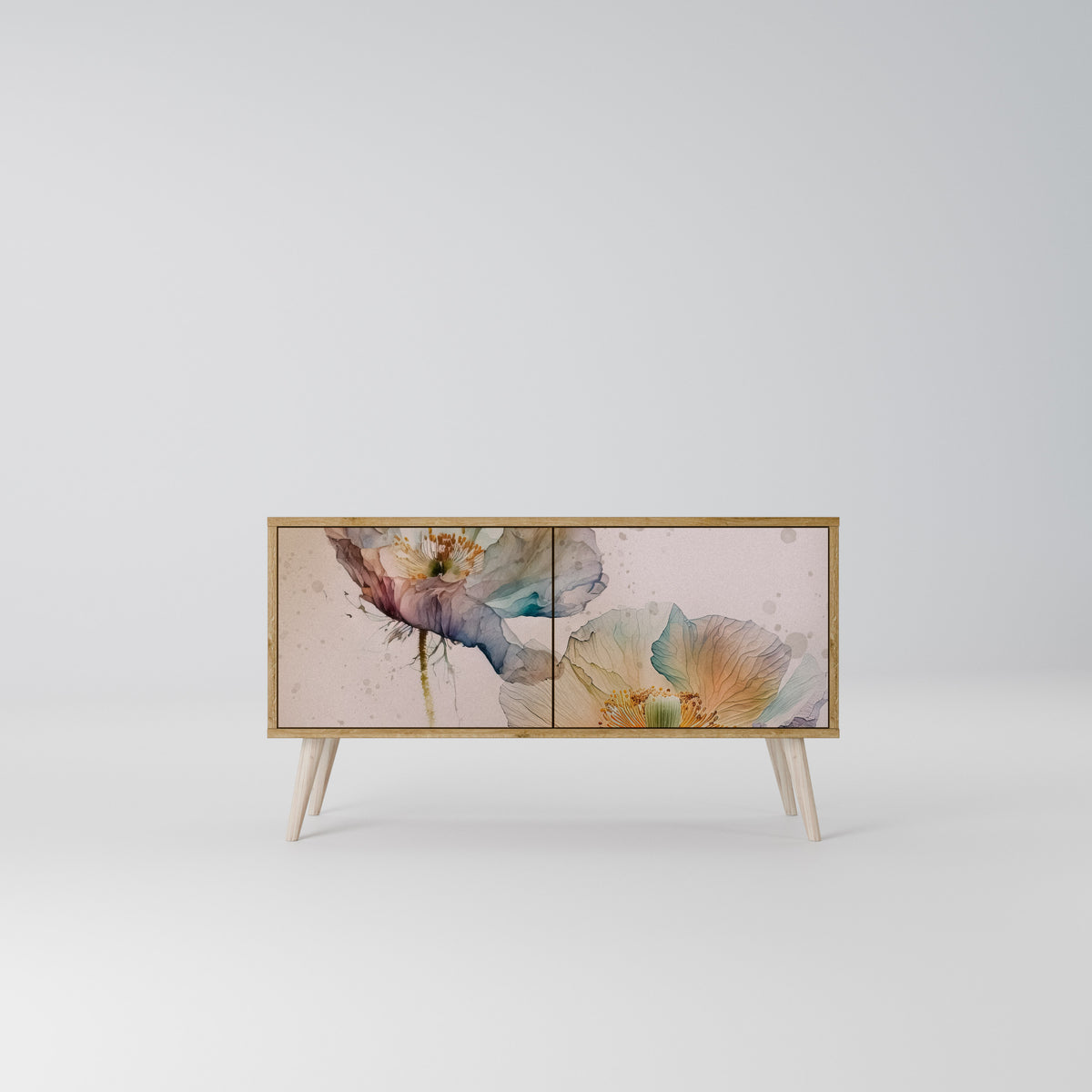 SOFTEN POPPY Móvel de TV Compacto de 2 Portas