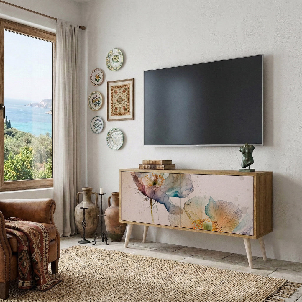 SOFTEN POPPY Móvel de TV Compacto de 2 Portas