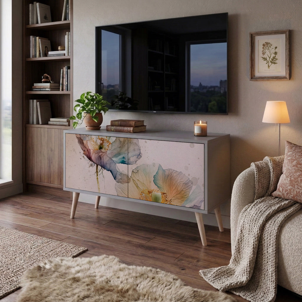 SOFTEN POPPY Móvel de TV Compacto de 2 Portas