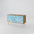 BLOOMY MORNING Compact 2-Door TV Cabinet