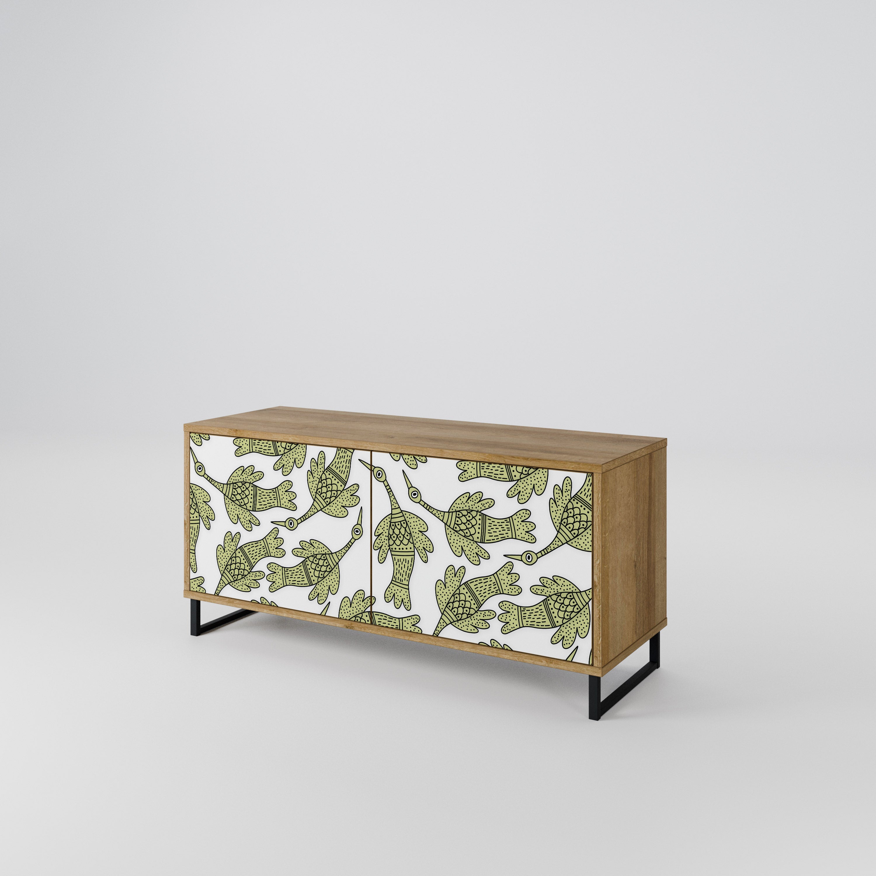 SEEDLING SONGBIRD Móvel de TV Compacto de 2 Portas