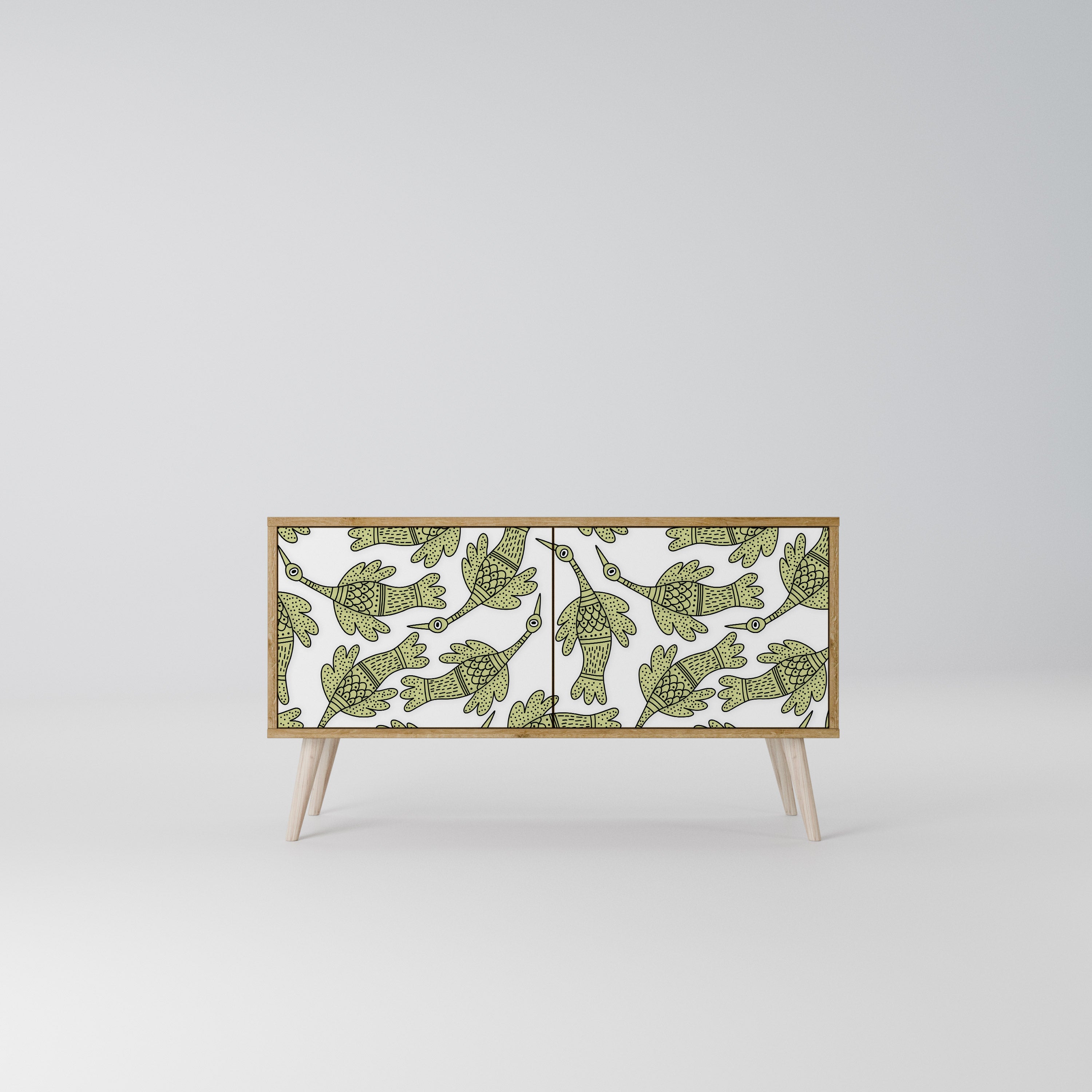 SEEDLING SONGBIRD Compact 2-Door TV Cabinet