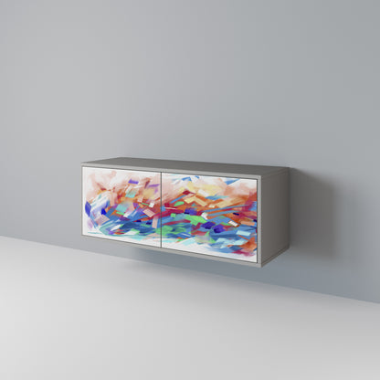 FINESSE MASH-UP Móvel de TV Compacto de 2 Portas