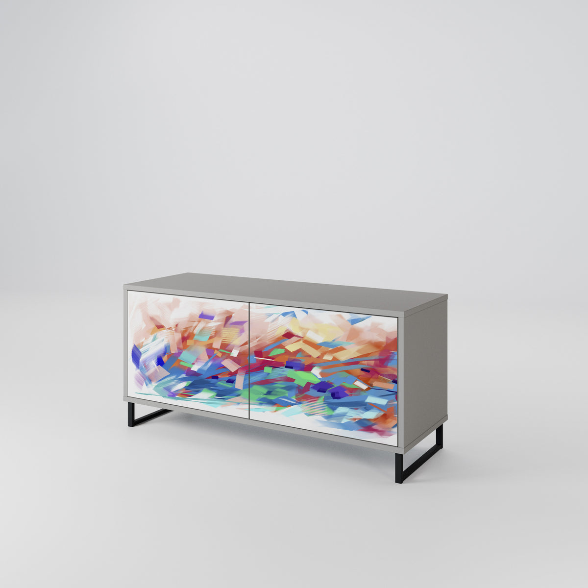 FINESSE MASH-UP Móvel de TV Compacto de 2 Portas
