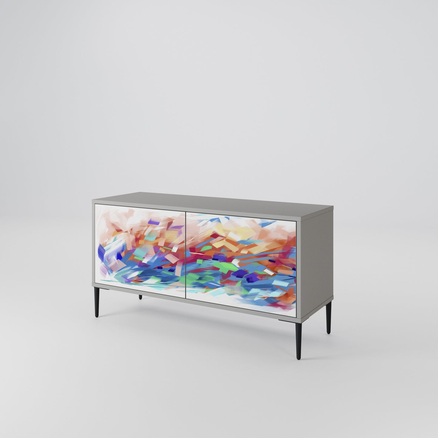 FINESSE MASH-UP Móvel de TV Compacto de 2 Portas
