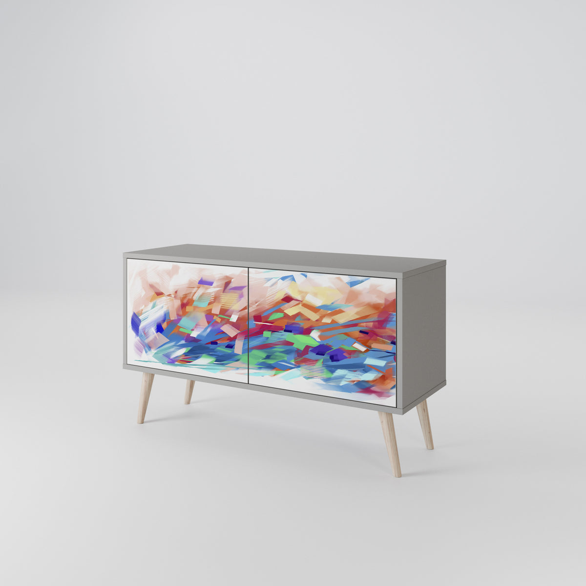 FINESSE MASH-UP Móvel de TV Compacto de 2 Portas