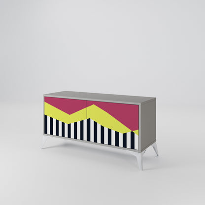 PIANO FANTASY Móvel de TV Compacto de 2 Portas