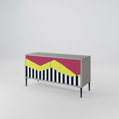 PIANO FANTASY Móvel de TV Compacto de 2 Portas