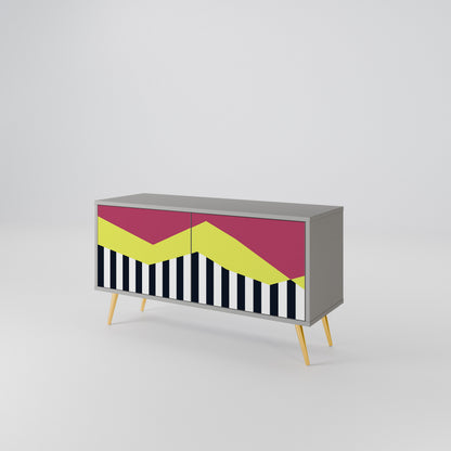 PIANO FANTASY Móvel de TV Compacto de 2 Portas