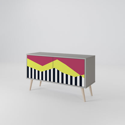 PIANO FANTASY Móvel de TV Compacto de 2 Portas