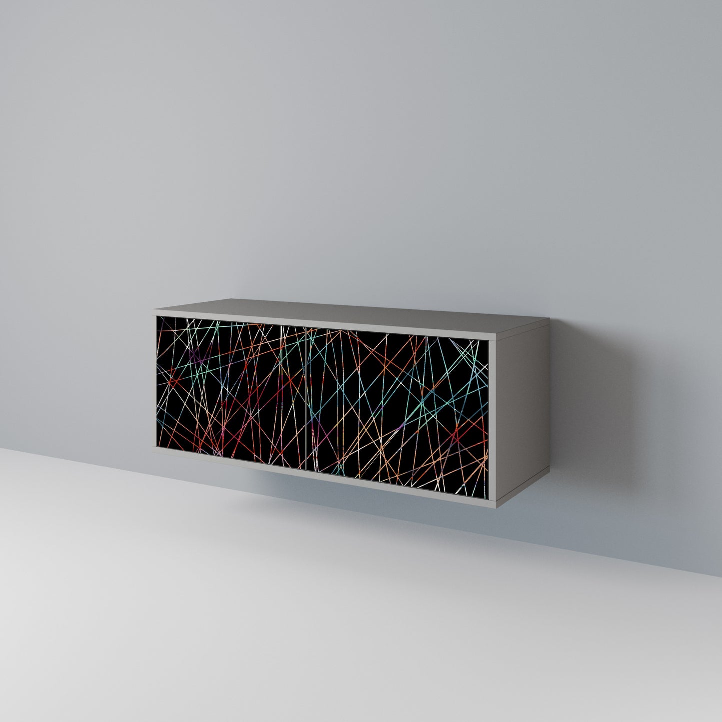 LUMINOUS SNARE Móvel de TV Compacto de 2 Portas