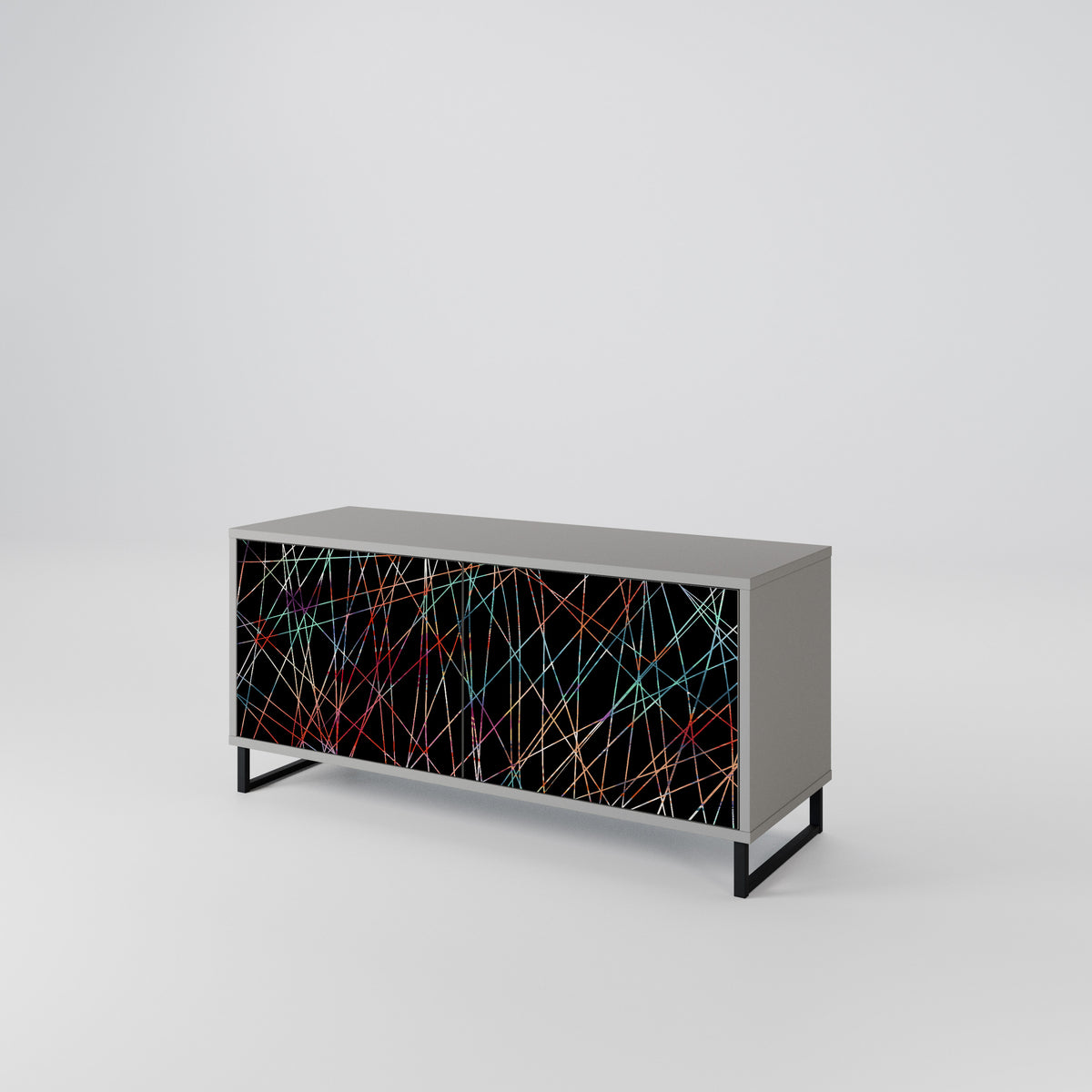 LUMINOUS SNARE Móvel de TV Compacto de 2 Portas
