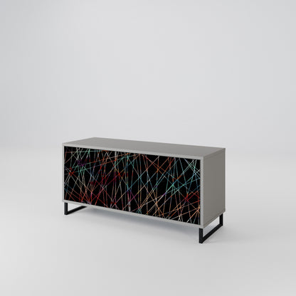 LUMINOUS SNARE Móvel de TV Compacto de 2 Portas