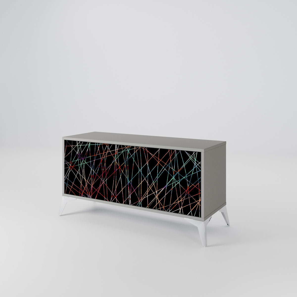 LUMINOUS SNARE Móvel de TV Compacto de 2 Portas