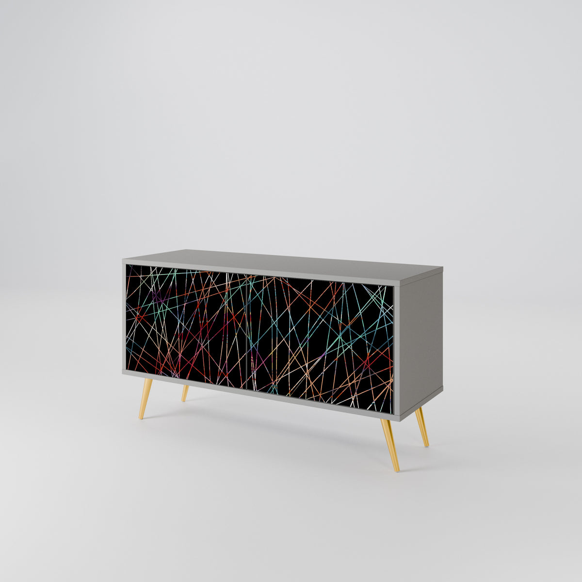 LUMINOUS SNARE Móvel de TV Compacto de 2 Portas