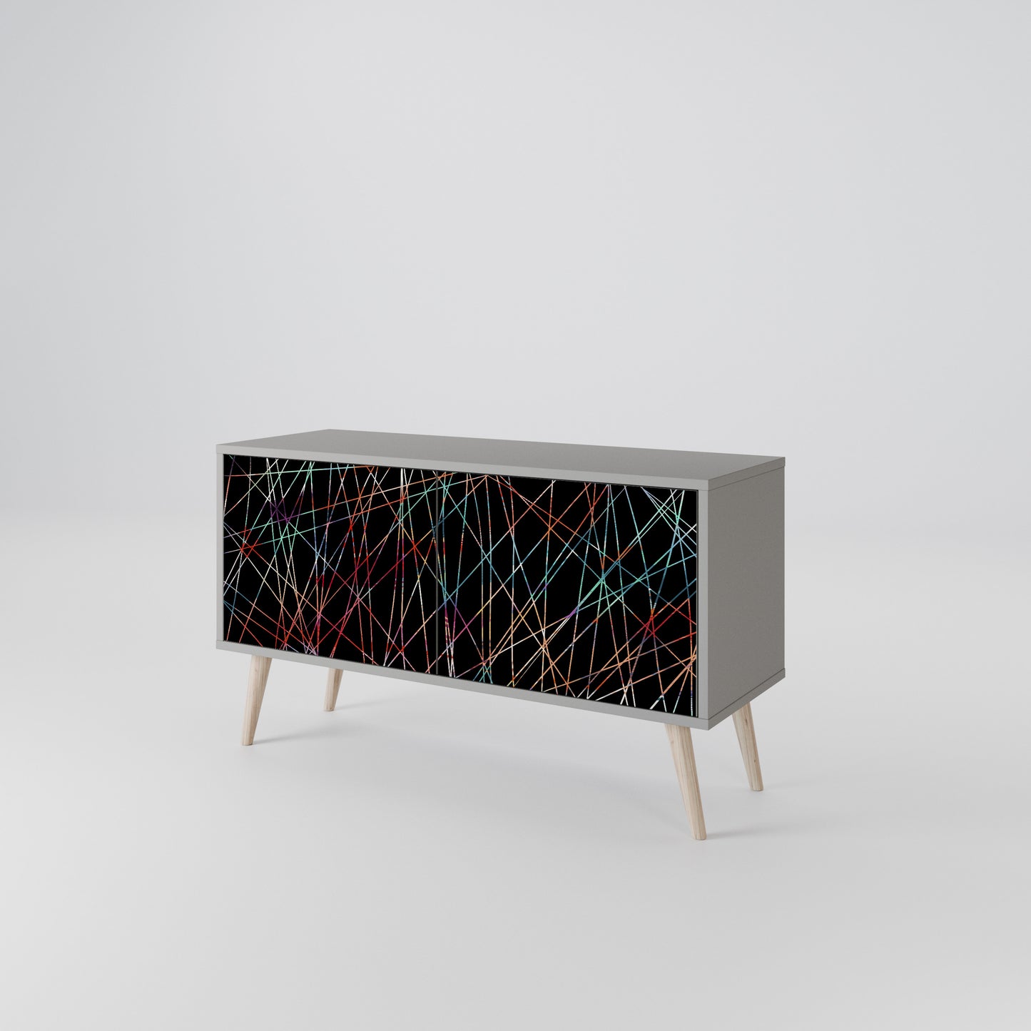 LUMINOUS SNARE Móvel de TV Compacto de 2 Portas