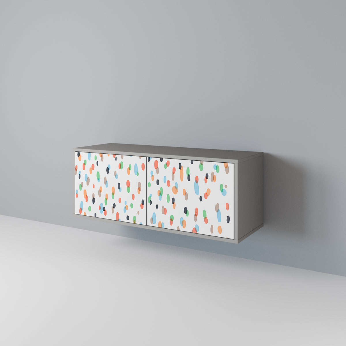 ENERGETIC SPOTS Móvel de TV Compacto de 2 Portas