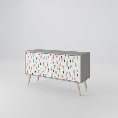ENERGETIC SPOTS Móvel de TV Compacto de 2 Portas