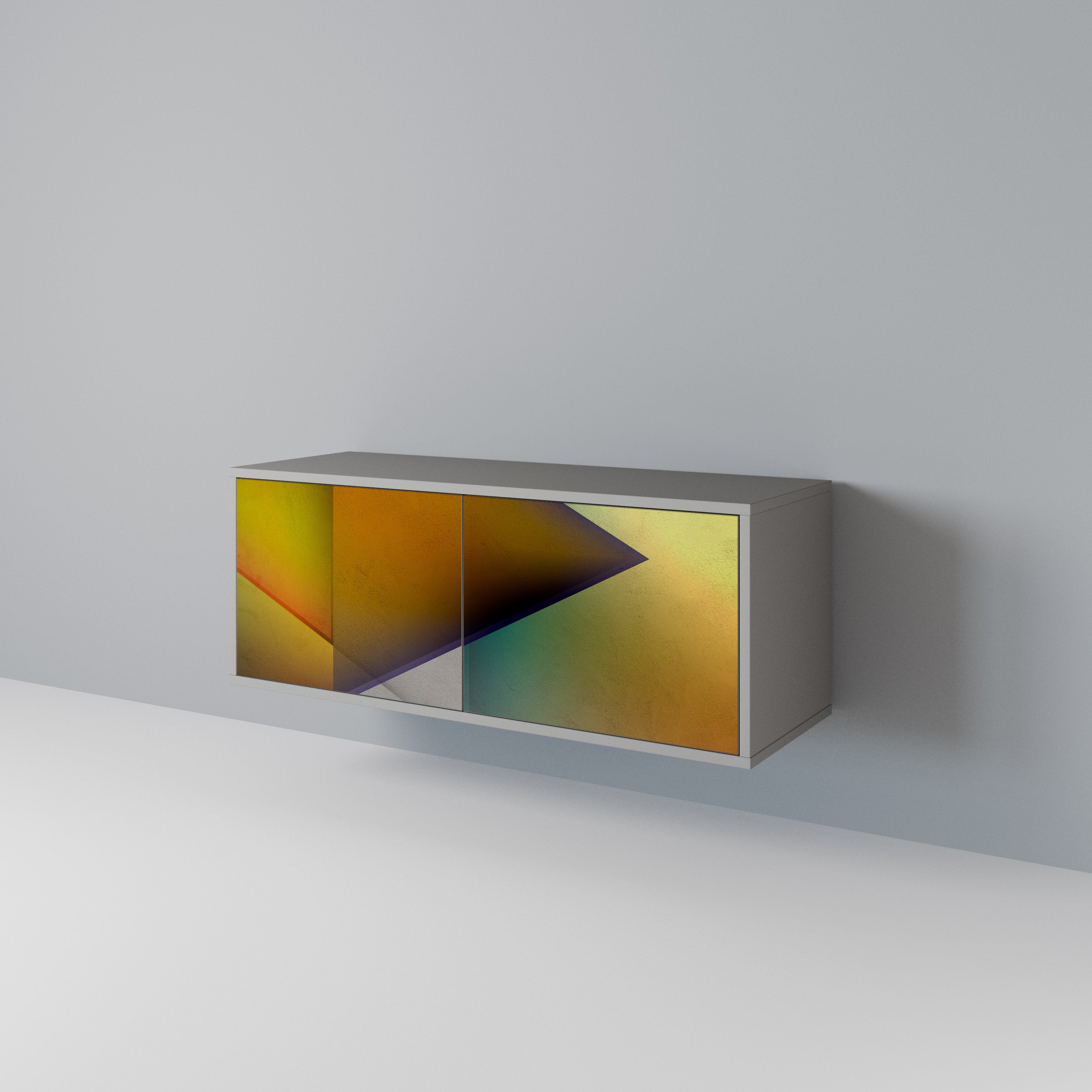 PIERCING SHARPNESS Compact 2-Door TV Cabinet