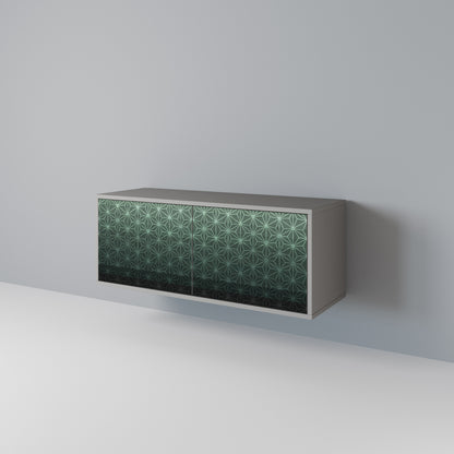 ORNAMENTAL GLIMMER Móvel de TV Compacto de 2 Portas
