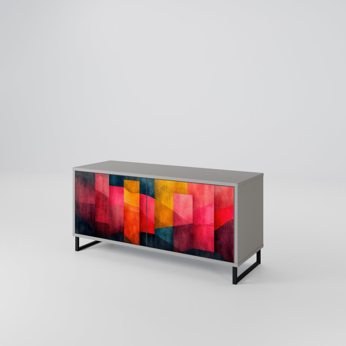 COLORFUL SOUNDS Móvel de TV Compacto de 2 Portas