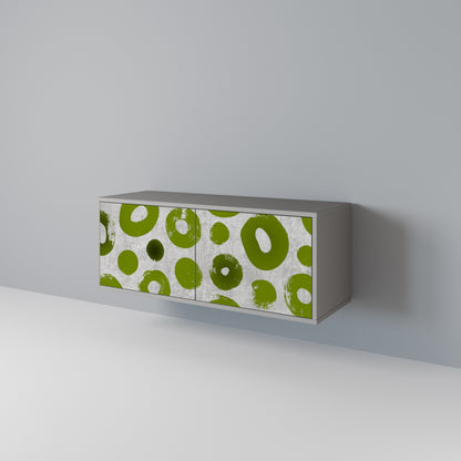 GREEN RHAPSODY Compact 2-Door TV Cabinet