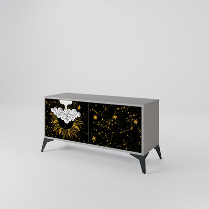 STELLAR CONSTELLATIONS Móvel de TV Compacto de 2 Portas