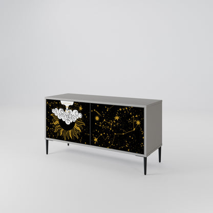 STELLAR CONSTELLATIONS Móvel de TV Compacto de 2 Portas