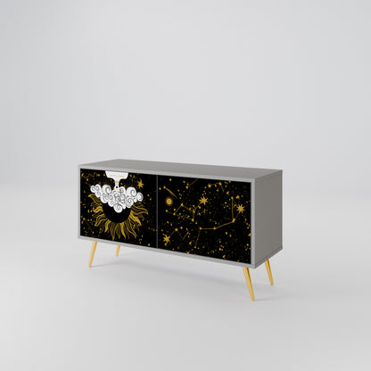 STELLAR CONSTELLATIONS Móvel de TV Compacto de 2 Portas