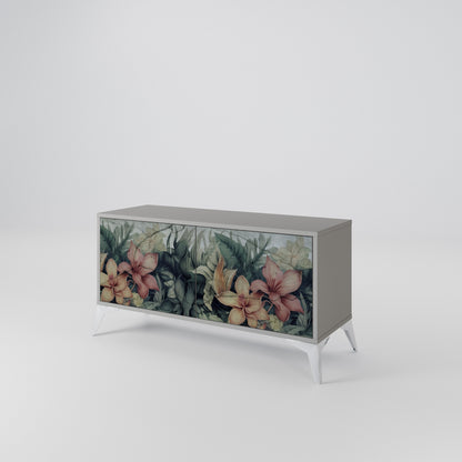 HEAVENLY BLOOM Móvel de TV Compacto de 2 Portas