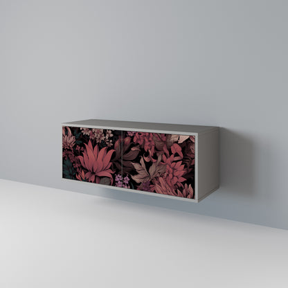 FLORAL WHISPER Móvel de TV Compacto de 2 Portas
