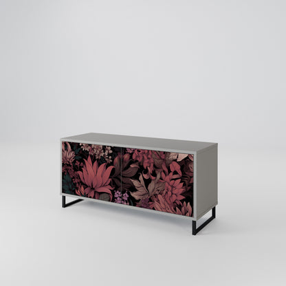 FLORAL WHISPER Móvel de TV Compacto de 2 Portas