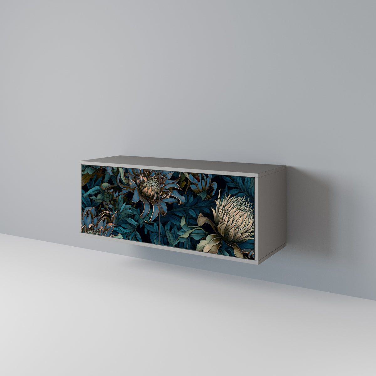 TWILIGHT BLOOM Móvel de TV Compacto de 2 Portas