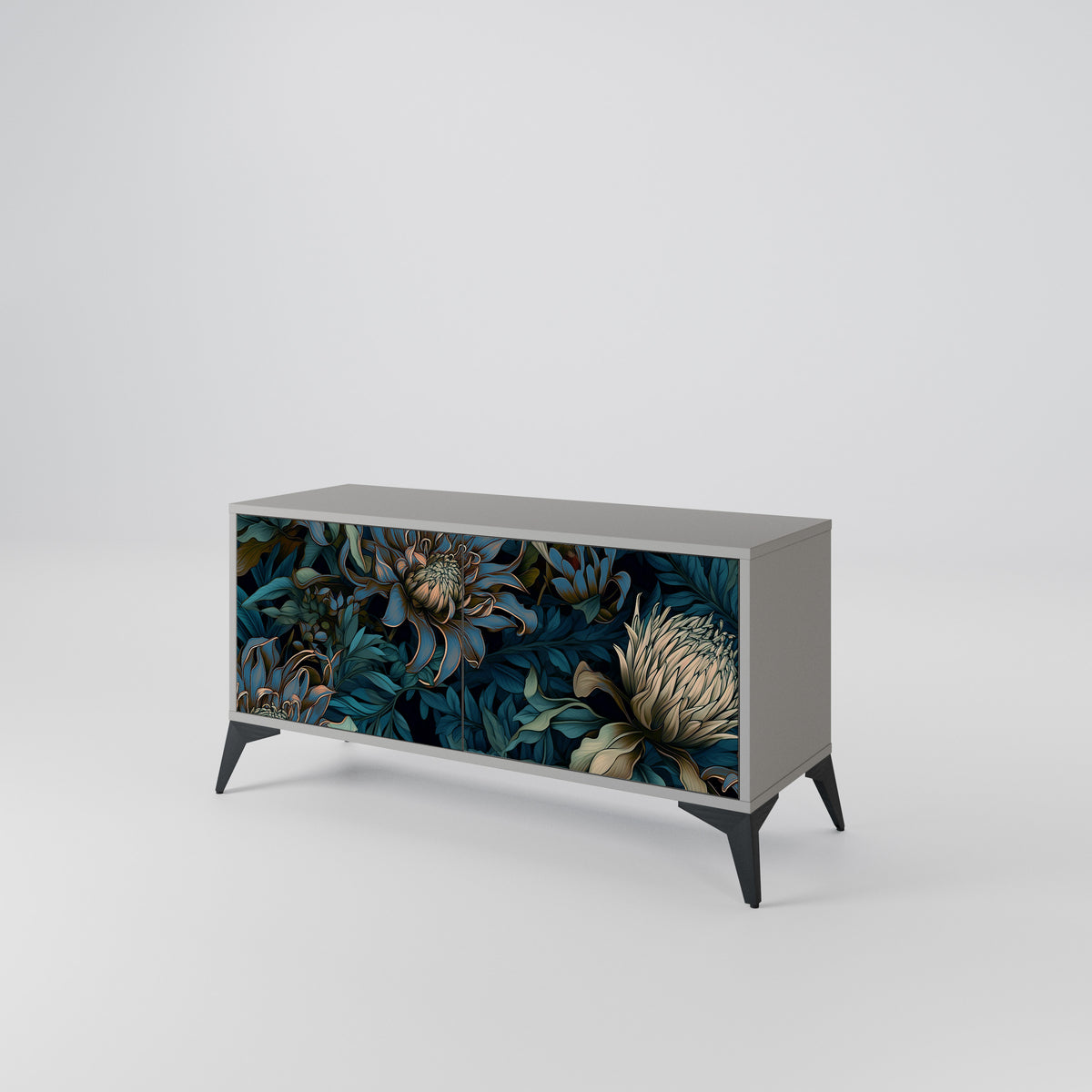 TWILIGHT BLOOM Móvel de TV Compacto de 2 Portas