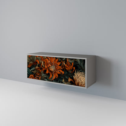 DAWN BLOOM Móvel de TV Compacto de 2 Portas