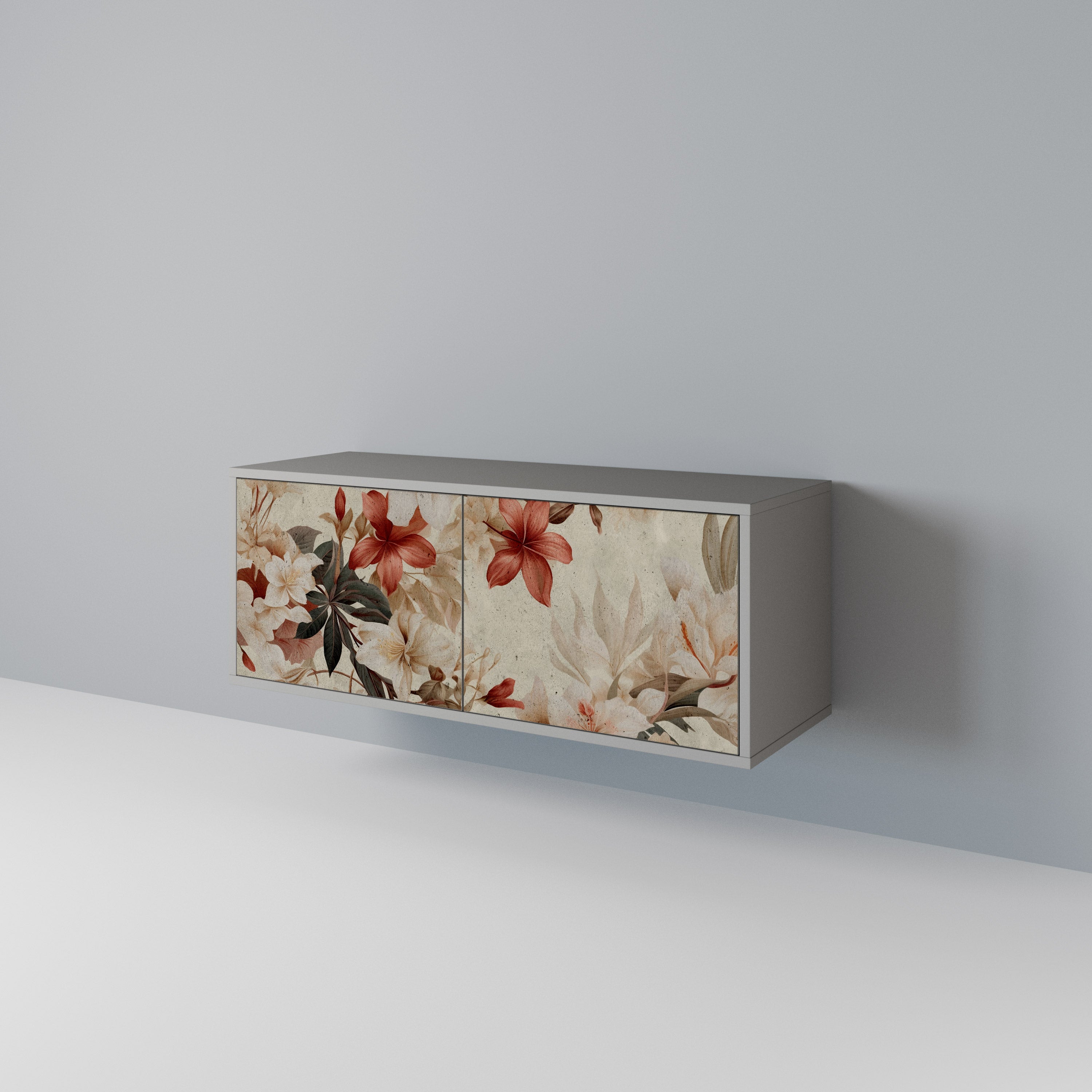 PETAL HARMONY Compact 2-Door TV Cabinet