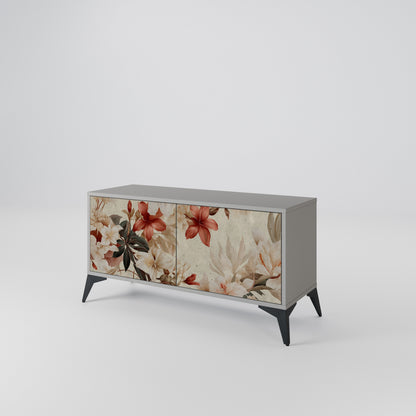 PETAL HARMONY Móvel de TV Compacto de 2 Portas
