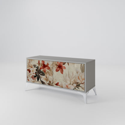 PETAL HARMONY Móvel de TV Compacto de 2 Portas