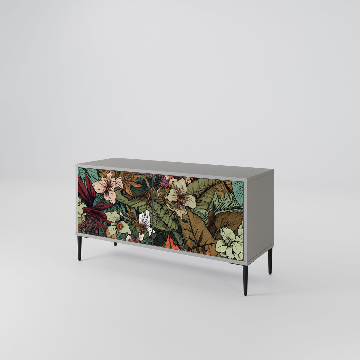BOTANICAL EMERGENCE Móvel de TV Compacto de 2 Portas