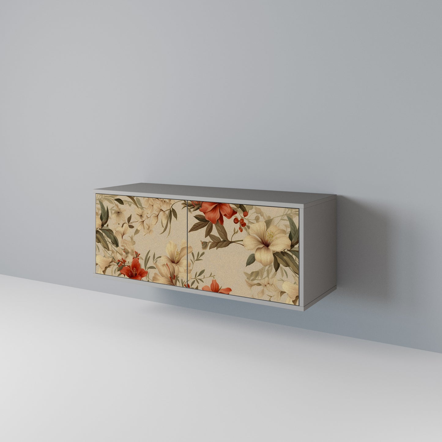 BLOOMING HARMONY Móvel de TV Compacto de 2 Portas