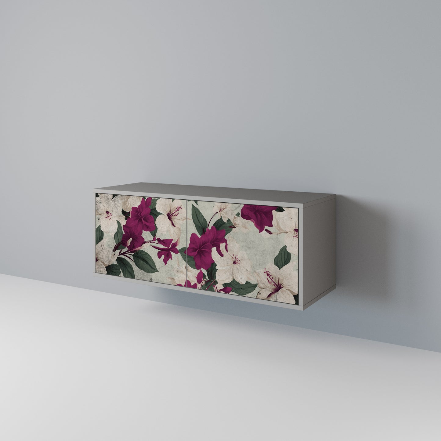 FLOWERET DREAM Móvel de TV Compacto de 2 Portas