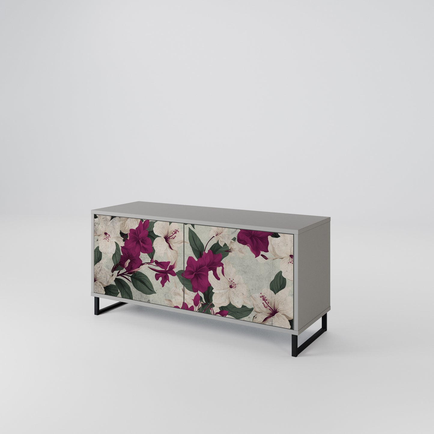 FLOWERET DREAM Móvel de TV Compacto de 2 Portas