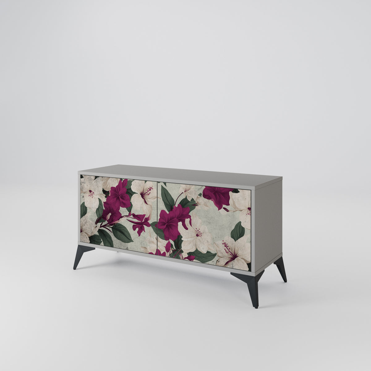 FLOWERET DREAM Móvel de TV Compacto de 2 Portas