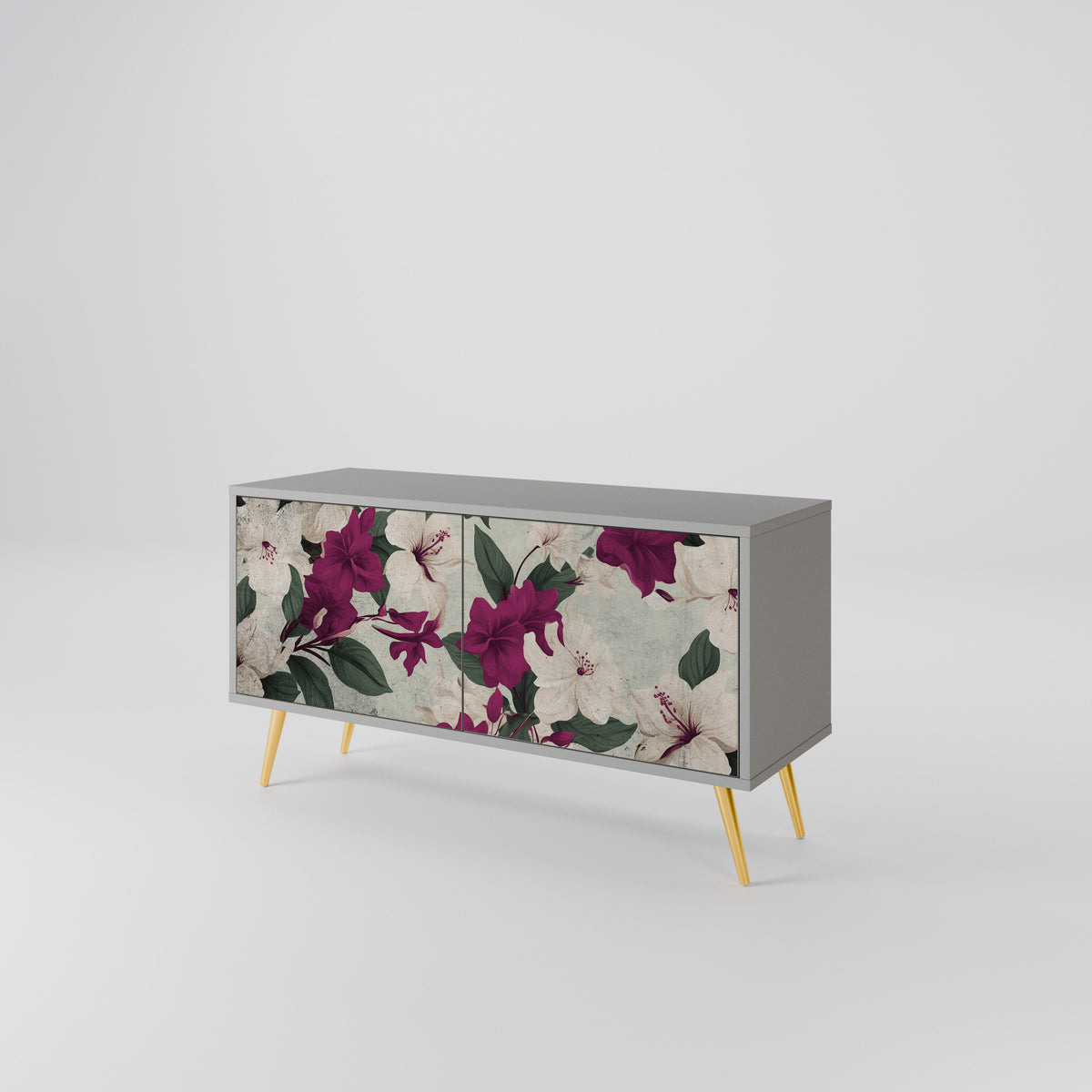 FLOWERET DREAM Móvel de TV Compacto de 2 Portas