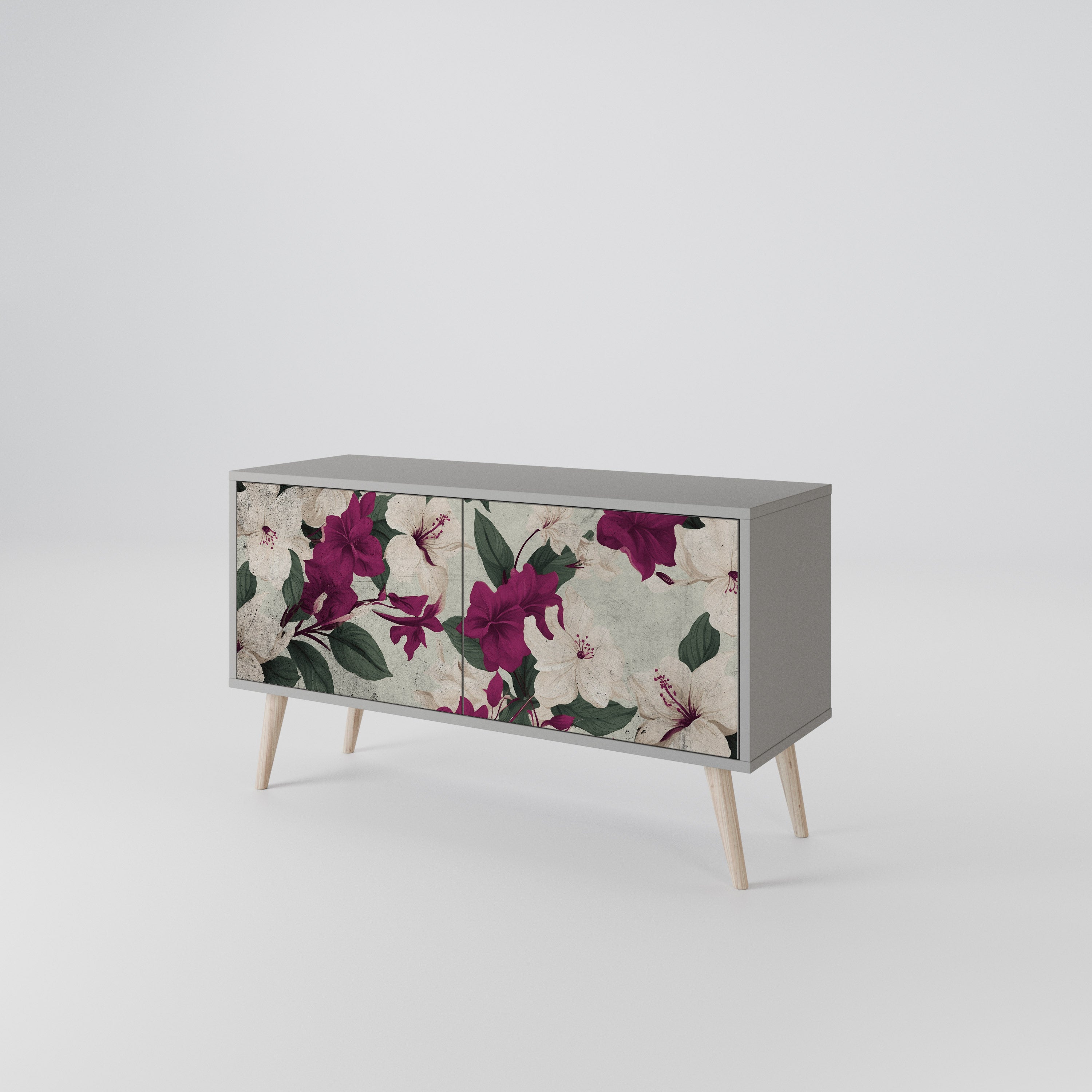 FLOWERET DREAM Compact 2-Door TV Cabinet