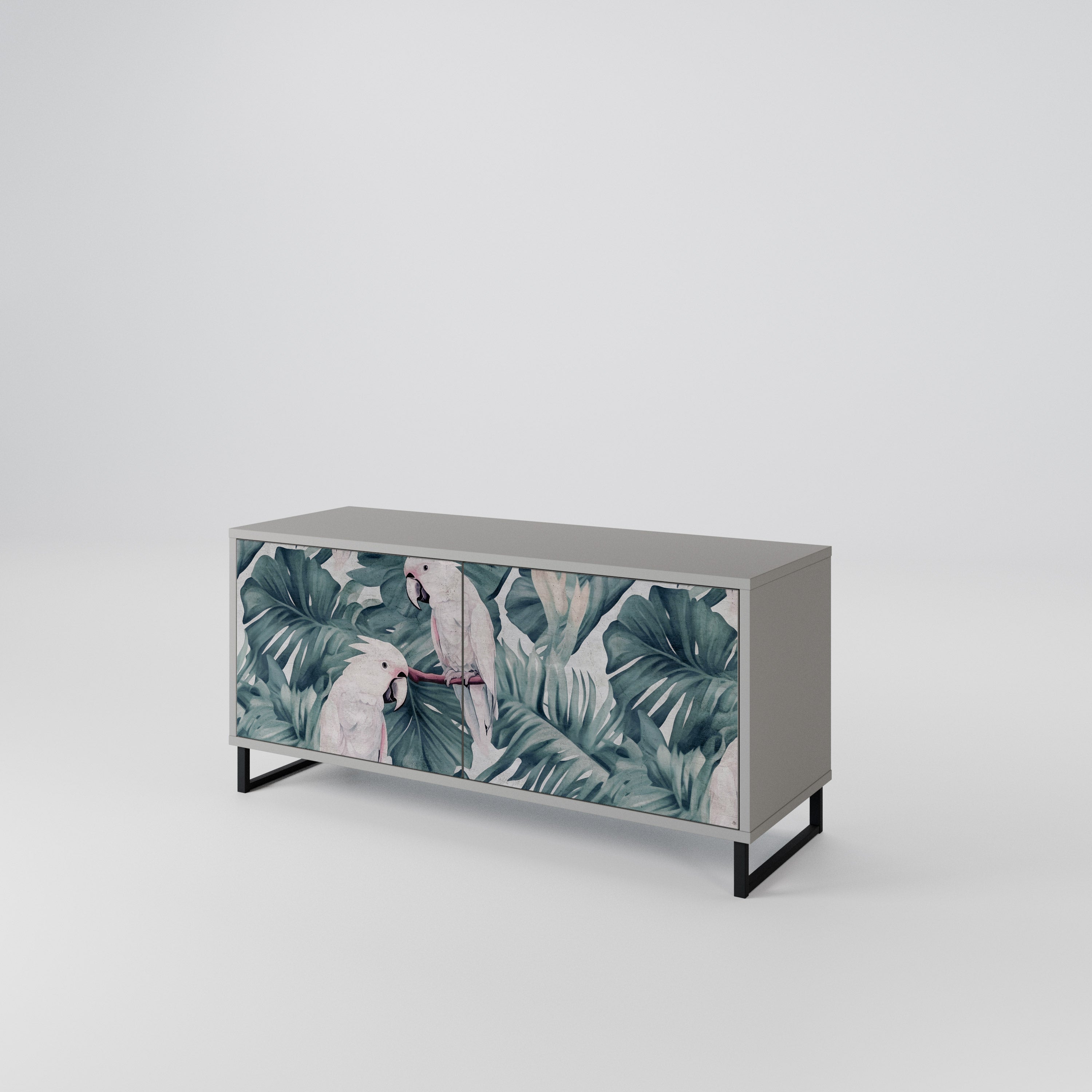 POPINJAY LOOK Compact 2-Door TV Cabinet